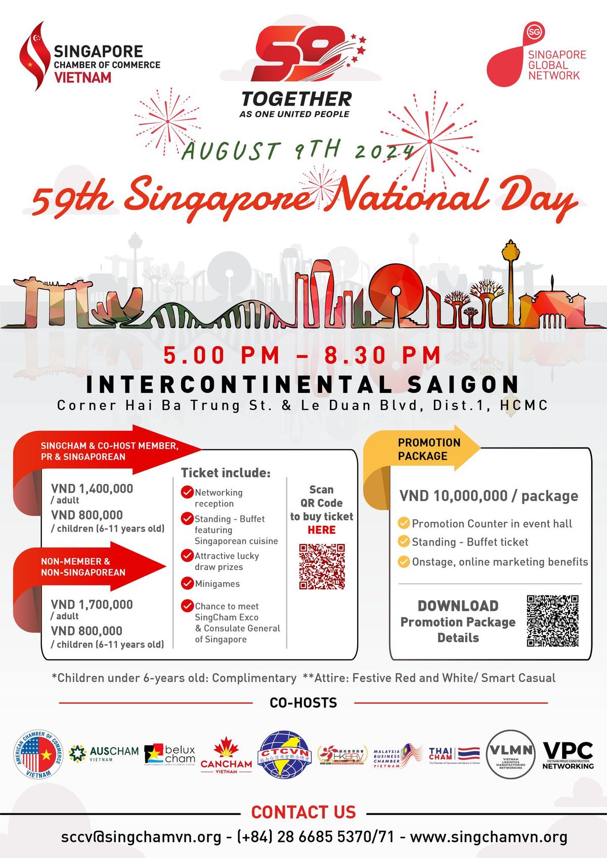 [HCMC] 59TH NATIONAL DAY OF SINGAPORE