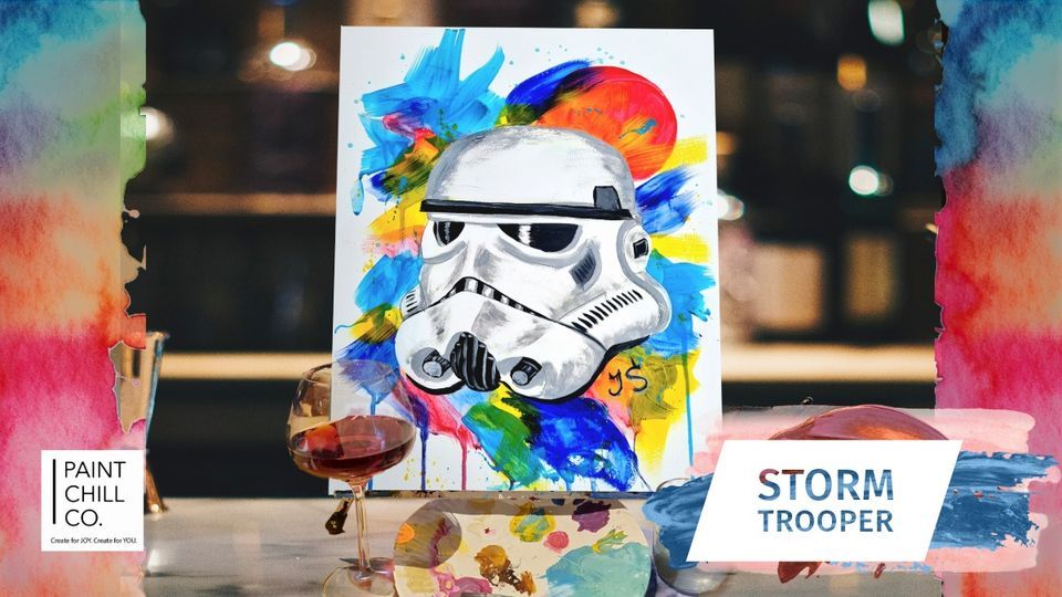 Portsmouth Paint n Sip -"Storm Trooper"