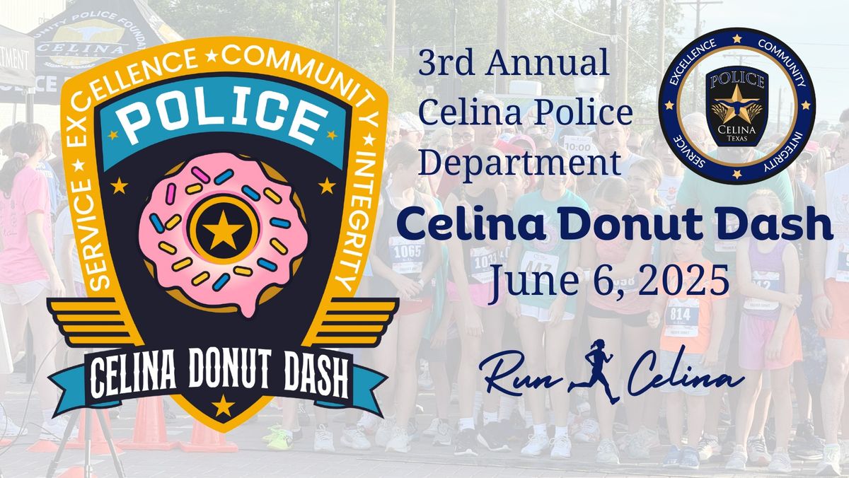 3rd Annual Celina Police Department Donut Dash