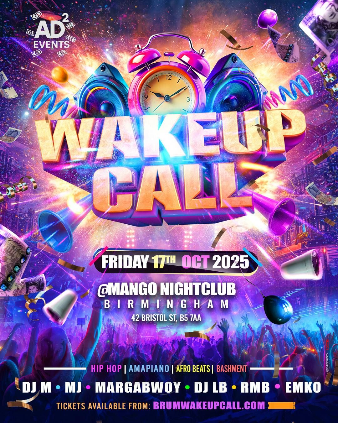 \ud83d\udea8Wake Up Call\ud83d\udea8- Birmingham Takeover