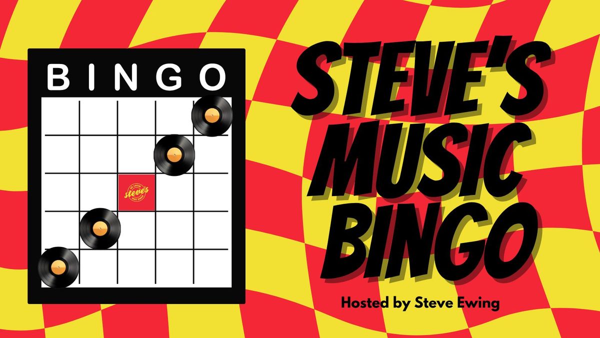 Steve's Music Bingo - Movie Music Bingo