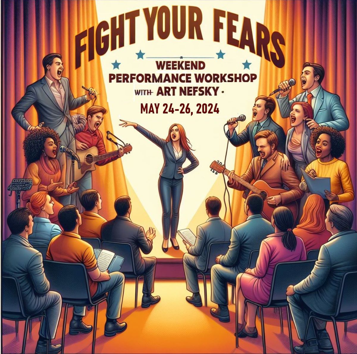 Fight Your Fears - Weekend Performance Workshop with Art Nefsky