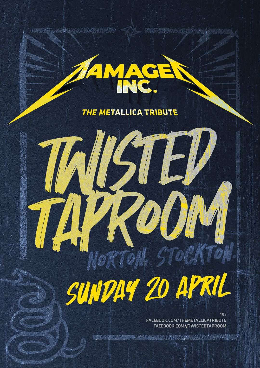 Damaged Inc. at Twisted Taproom