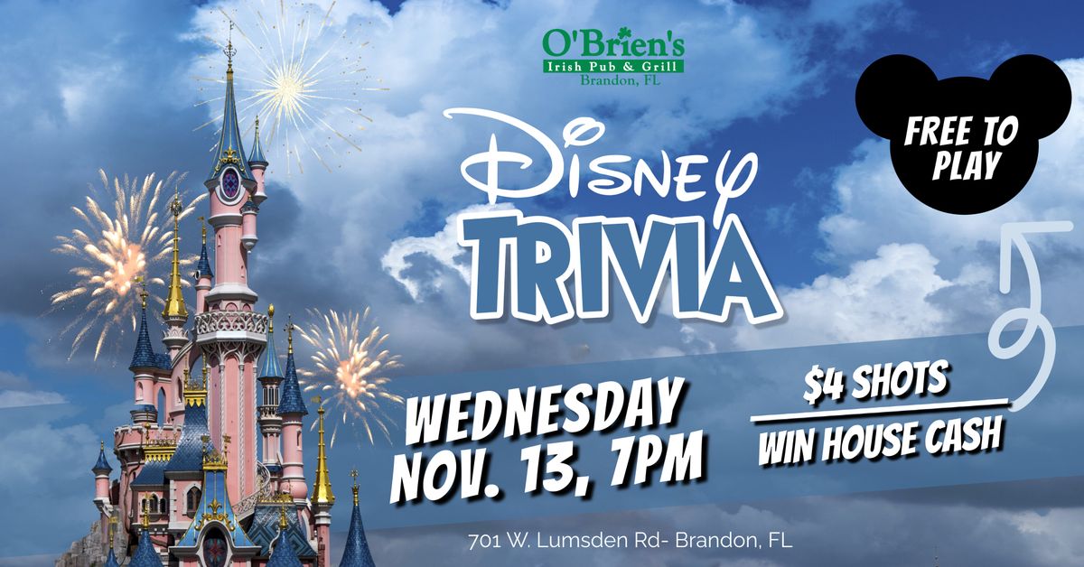 Disney Trivia Night