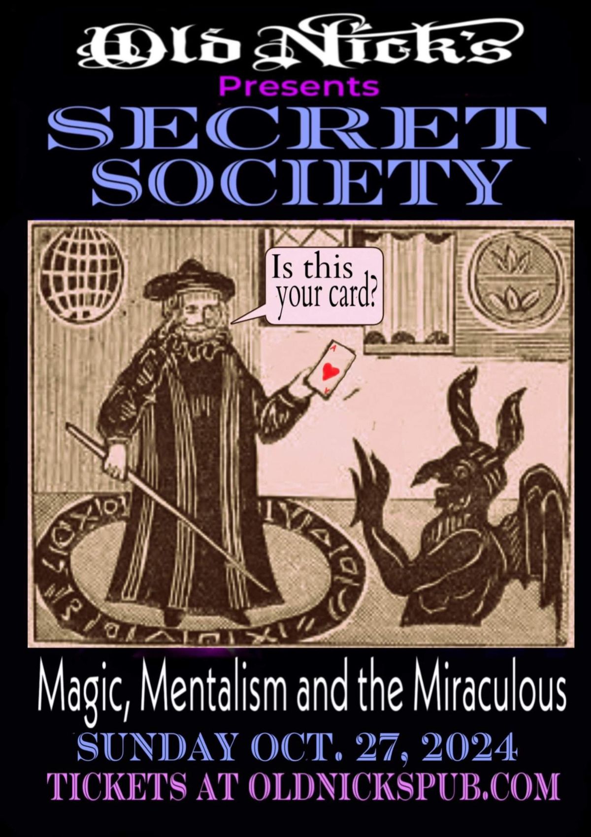 Secret Society Magician\u2019s Brunch