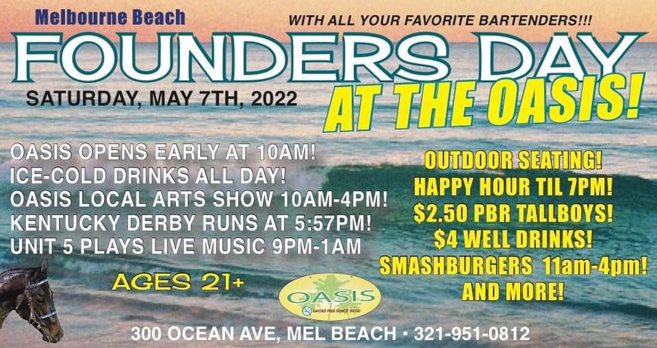 Melbourne beach Founders Day, Melbourne Beach, Florida, 7 May 2022
