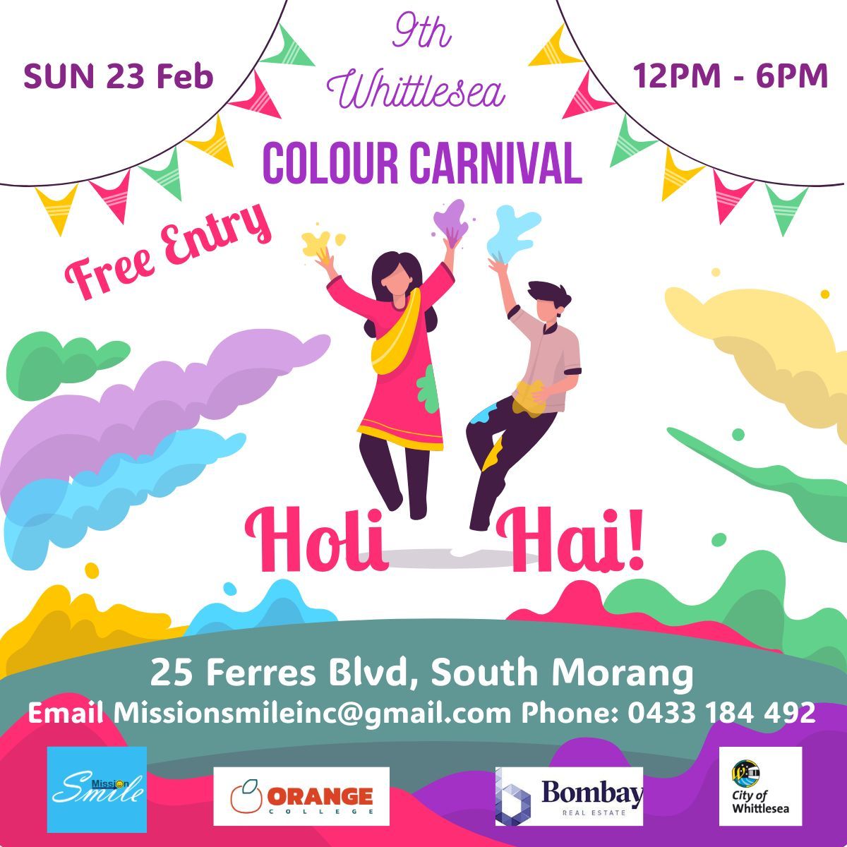 Whittlesea Colour Carnival - Northern Holi (9th Year)