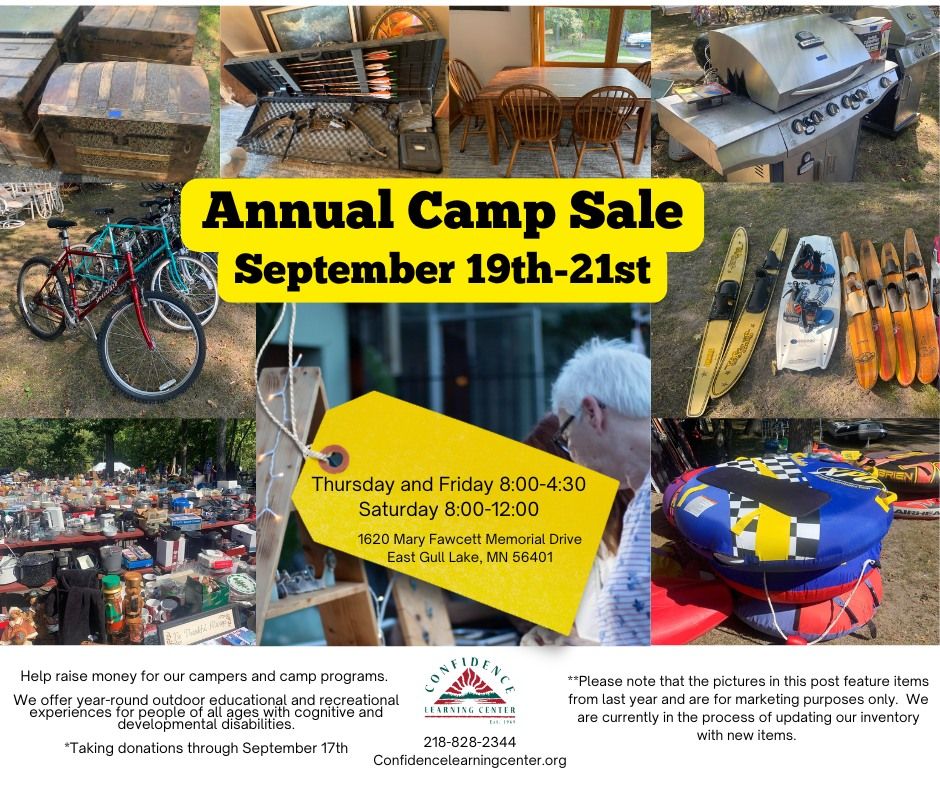 Annual Camp Sale