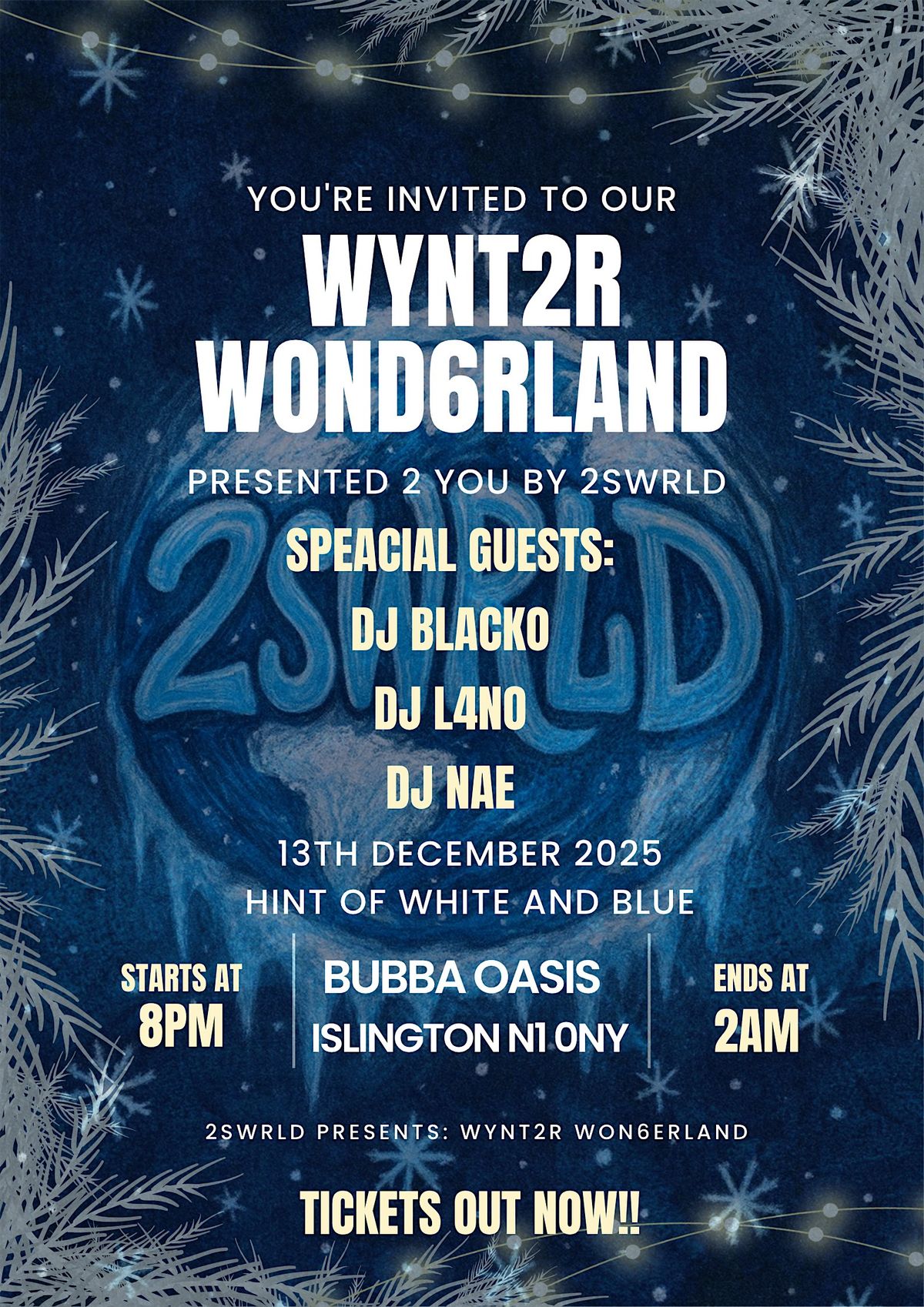 2swrld WYNT2R WOND2RLAND