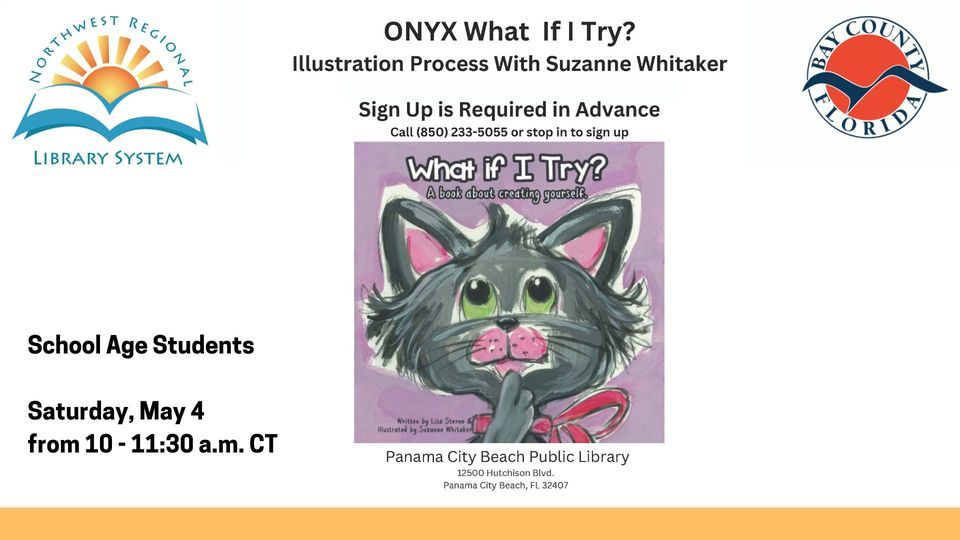 Onyx: What if I Try - Process, Practice, Purpose: Drawing Workshop for Kids (Registration Required)