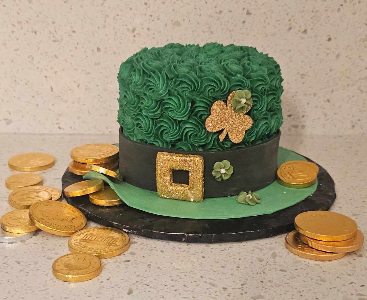 Teen Leprechaun Hat Cake Class