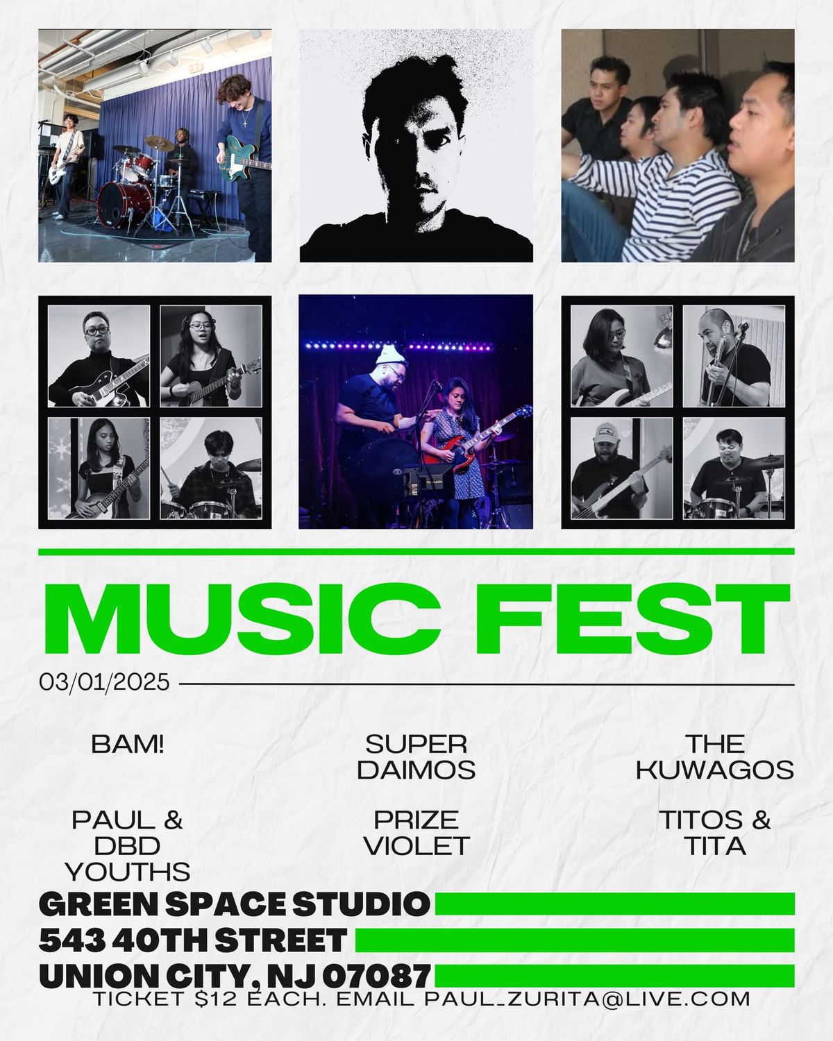 New Music Showcase @ Green Space Studios