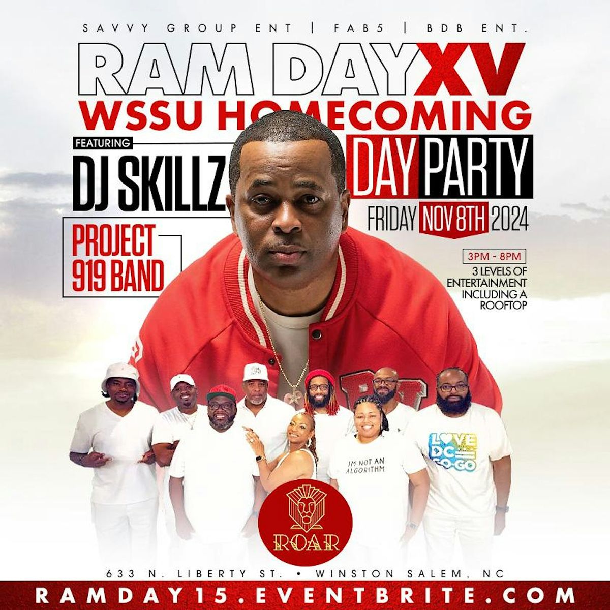 RAM DAY 2024 -15TH ANNUAL RAMDAY ALUMNI DAYPARTY @ROAR