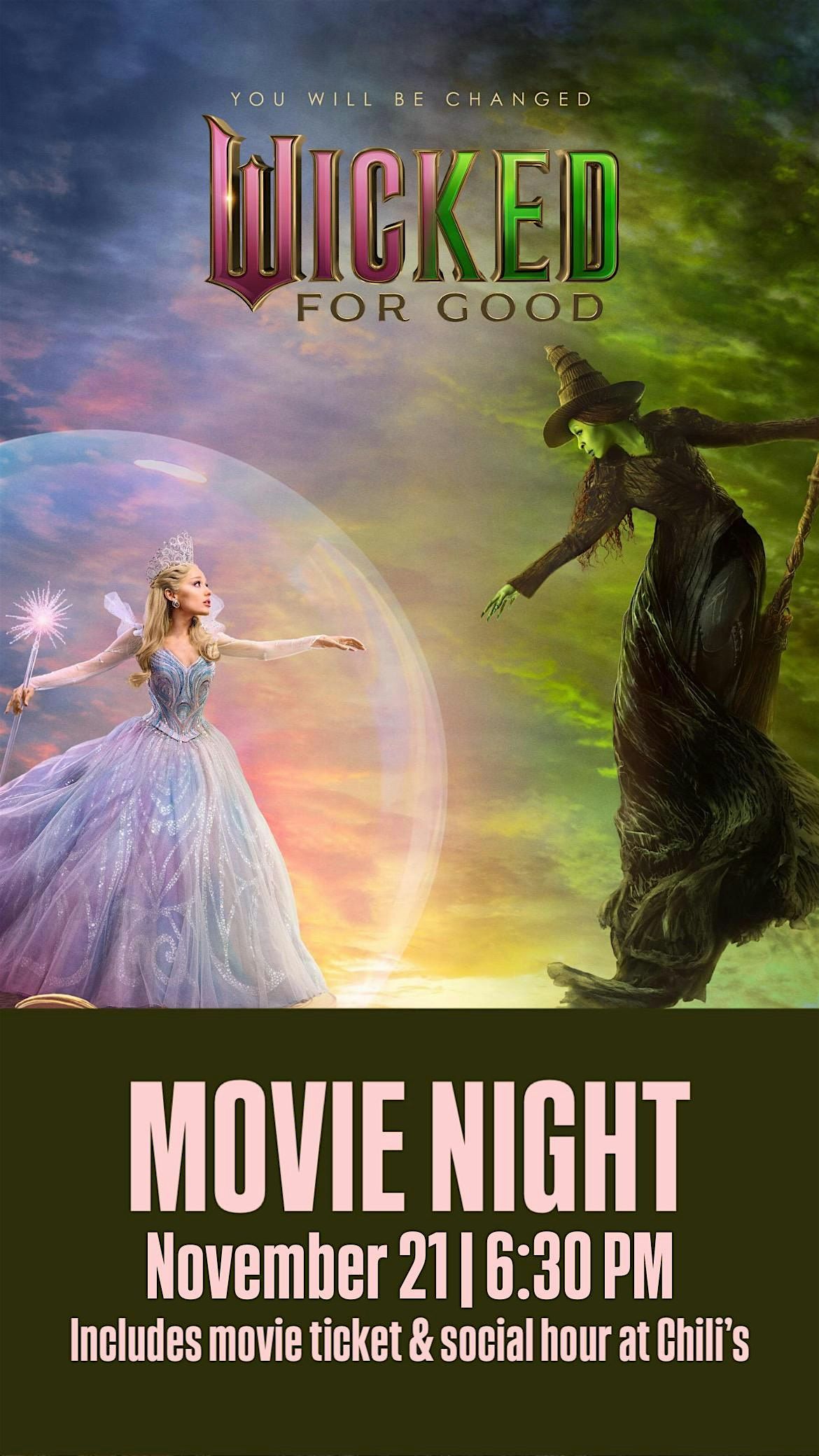 Wicked Movie Night & Release Party!