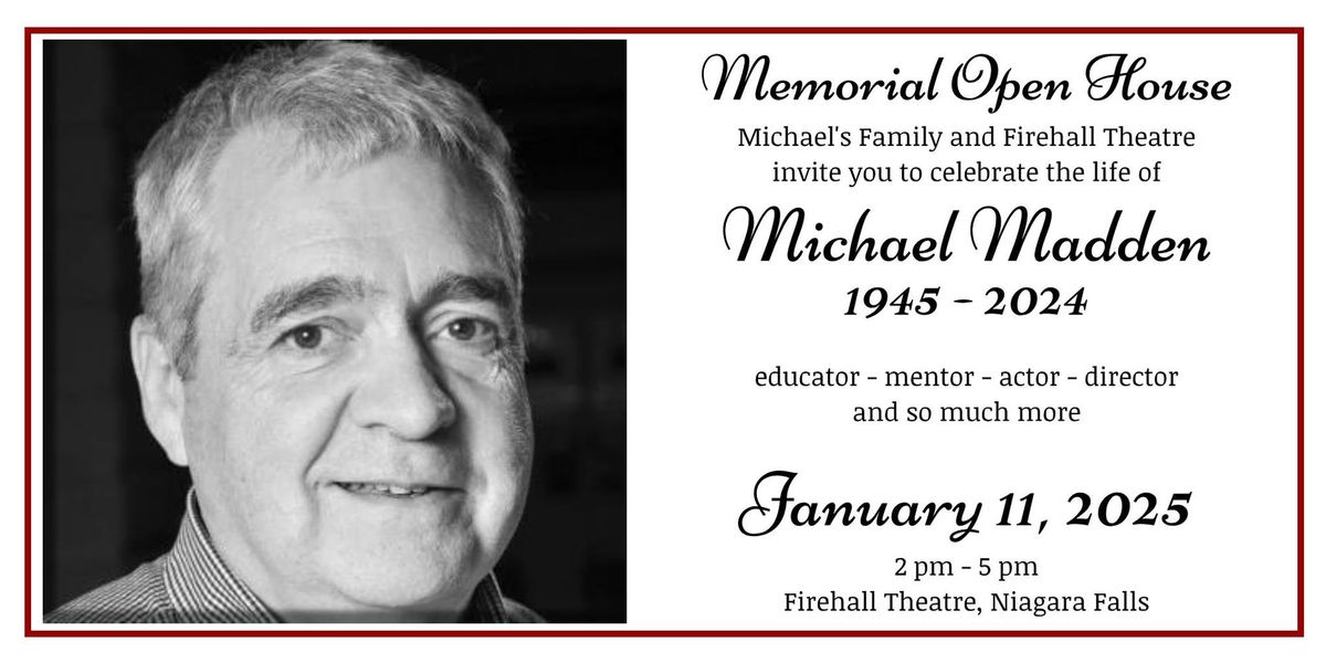 Celebration of Life for Michael Madden