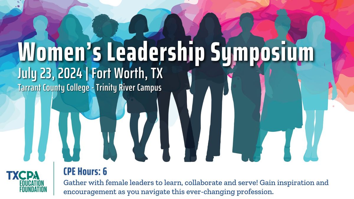 TXCPA Women's Leadership Symposium