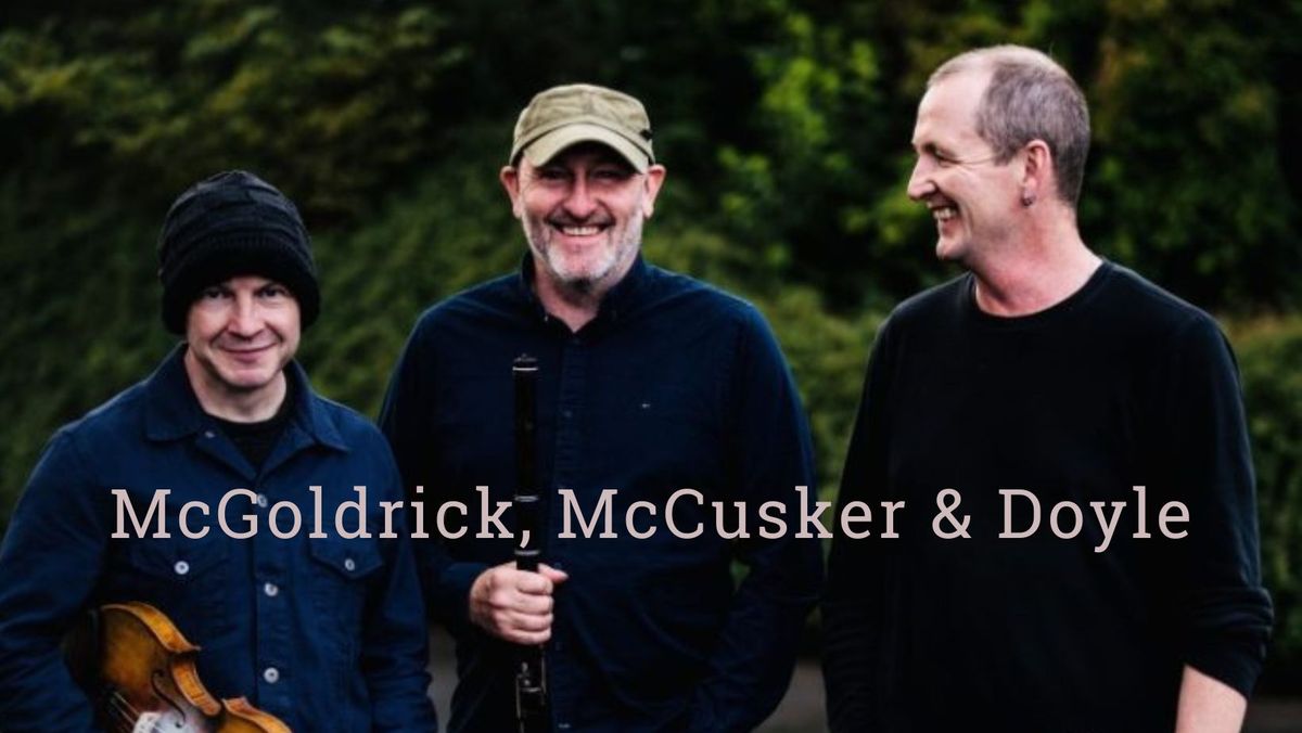 Koncert \/\/ Michael McGoldrick, John McCusker og John Doyle