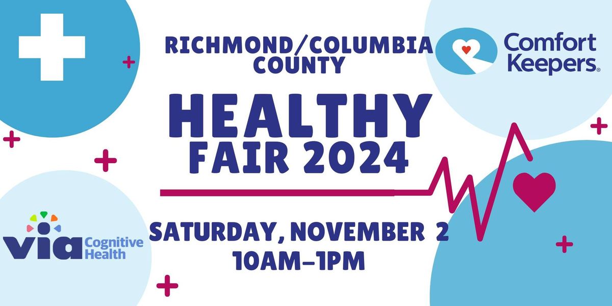 Richmond/Columbia County Healthy Fair 2024, 105 Lutheran Dr, Augusta