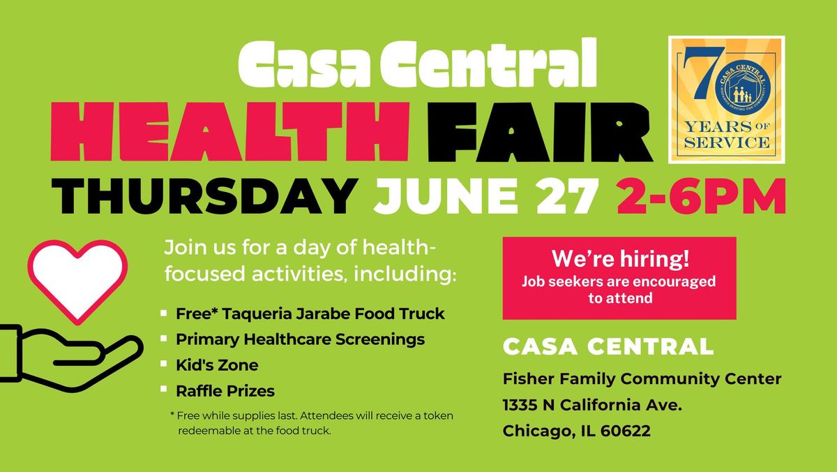 Casa Central Health Fair 2024