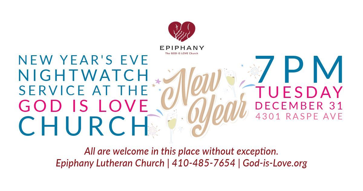 Epiphany New Year's Eve Nightwatch Service