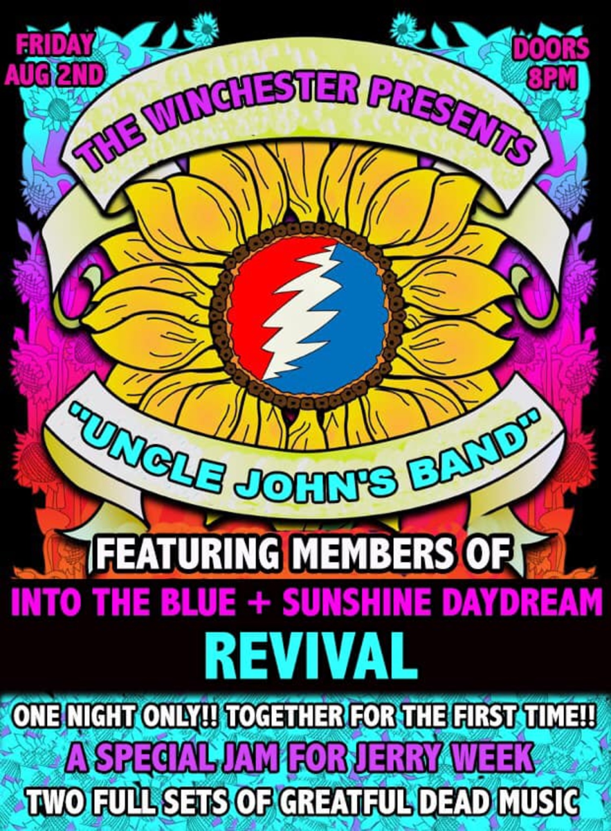 "UNCLE JOHNS BAND" Two Full Sets of Grateful Dead Music!!