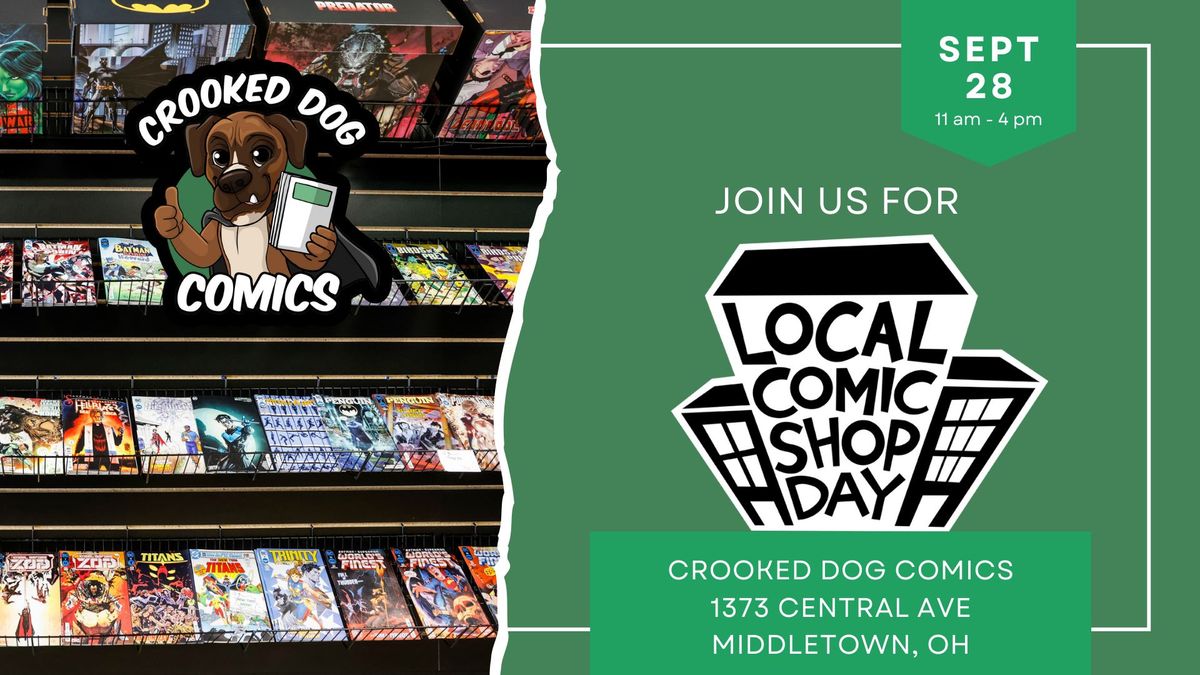 Local Comic Shop Day at Crooked Dog Comics