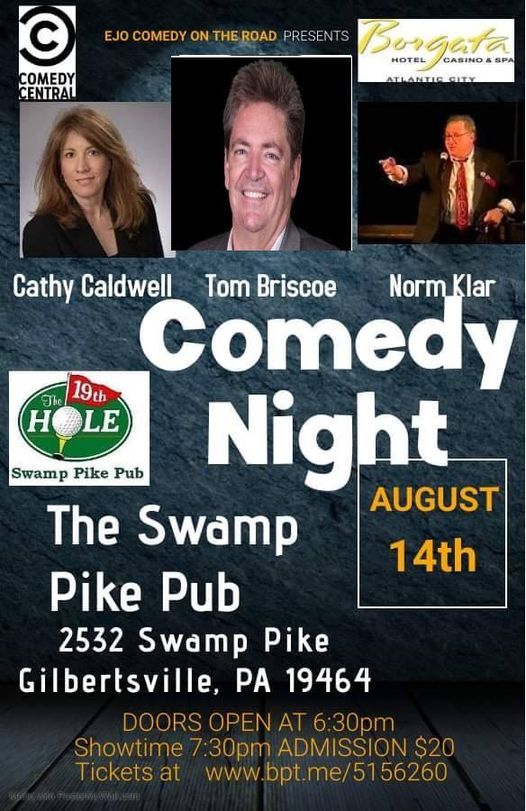 19th Hole at The Swamp Pike Pub Summer Comedy Night presented by EJO Comedy on the Road