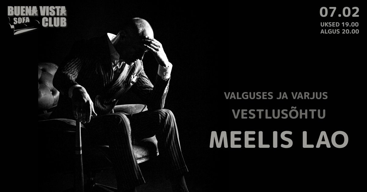 Vestlus\u00f5htu \/ Meelis Lao - Valguses ja varjus