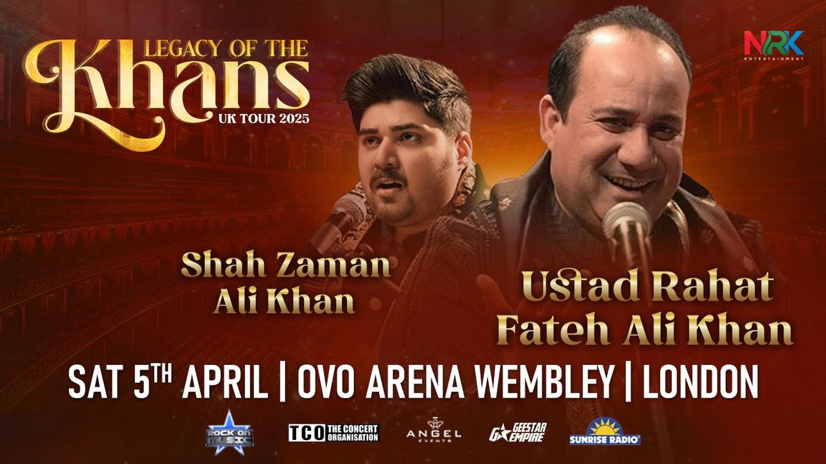 Legacy Of The Khans with Ustad Rahat Fateh Ali Khan and Shah Zaman Ali Khan at bp pulse LIVE at Resorts World Arena