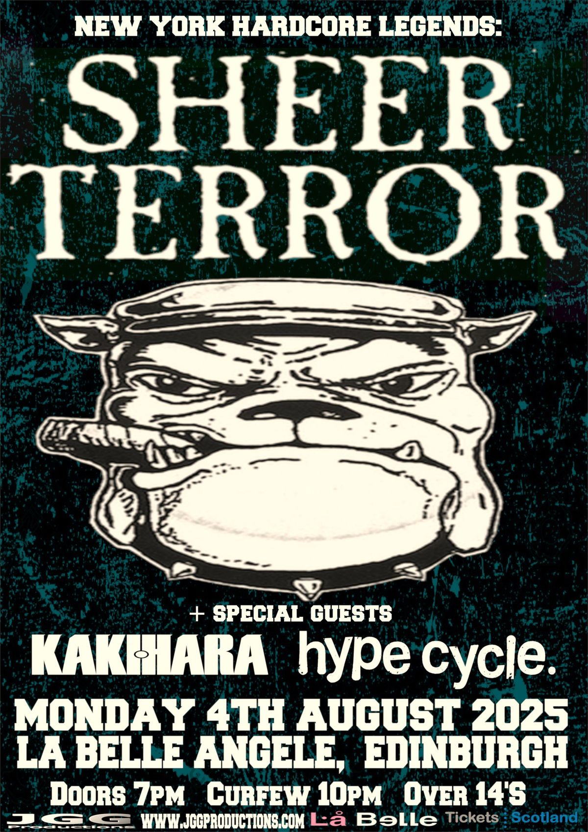 SHEER TERROR + Kakihara,  Hype Cycle @ La Belle Angele, Edinburgh