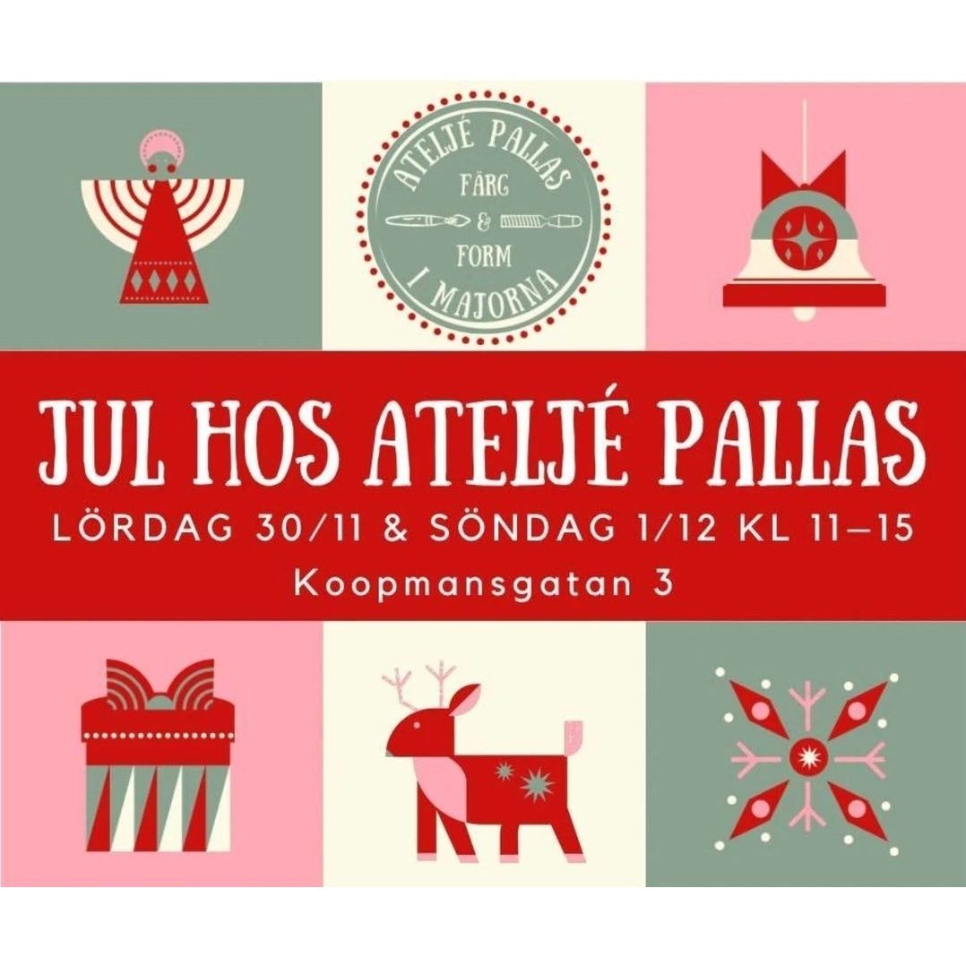 Julmarknad i Atelj\u00e9 Pallas