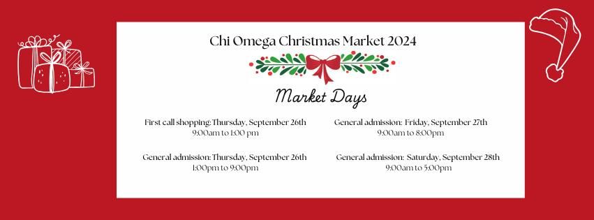 Chi Omega Christmas Market 