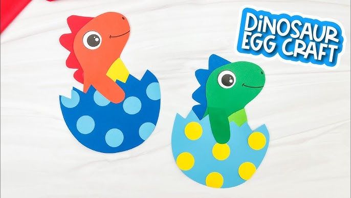 Drop-In Craft: Baby Dinosaur Craft