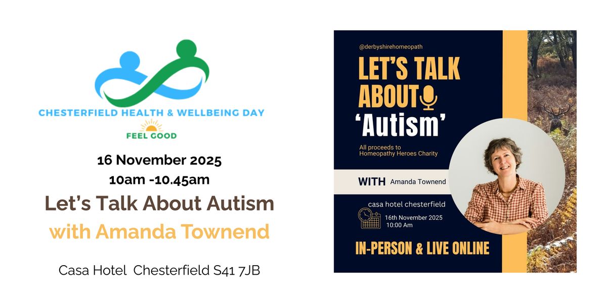 Workshop: Let's Talk about Autism   10am