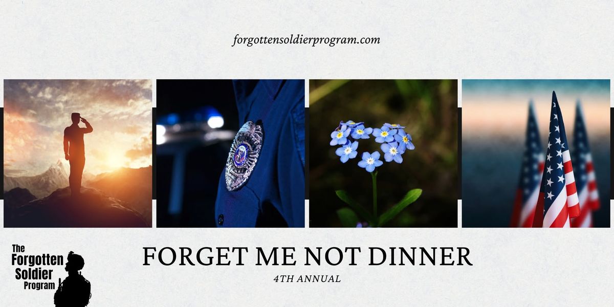 The 4th Annual Forget Me Not Dinner