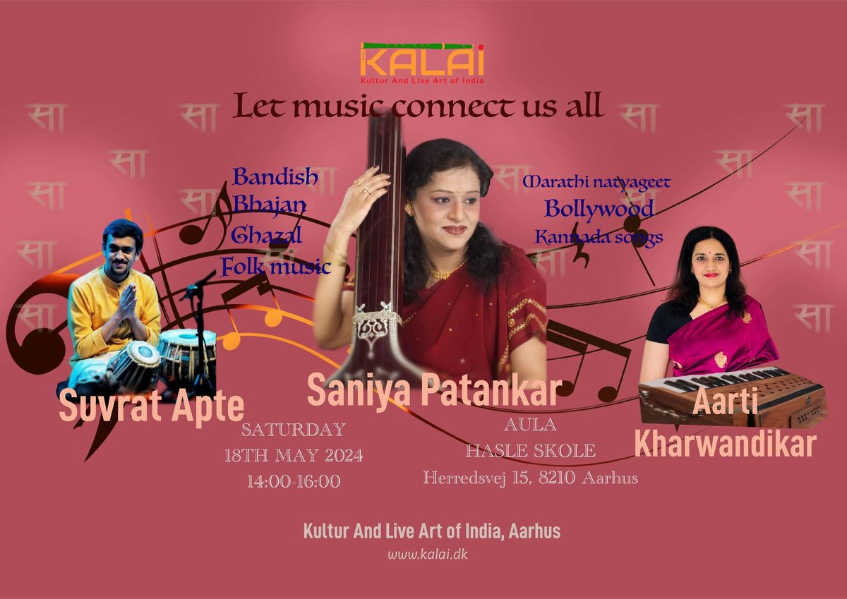 KALAI Vocal Concert - Saniya Patankar, Suvrat Apte & Aarti Kharwandikar