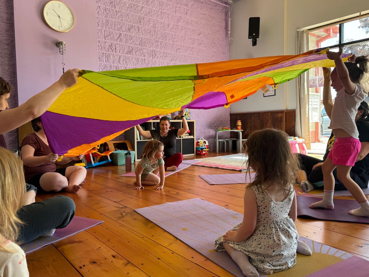 Family Yoga at Lioness Fitness in Fitchburg