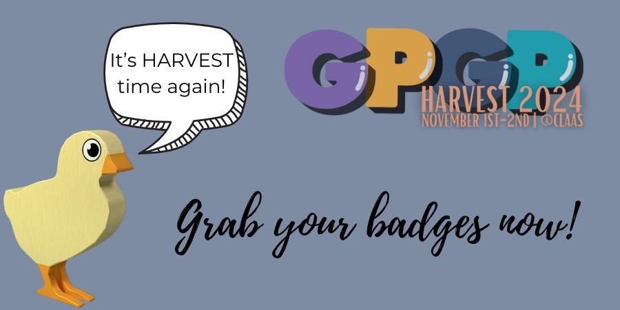 GPGF - Harvest Edition