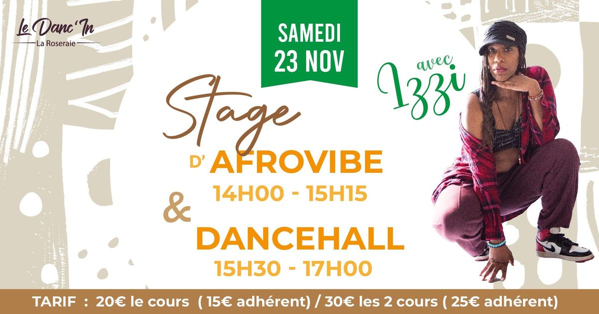 Stage AfroVibe & Dancehall avec Izzi