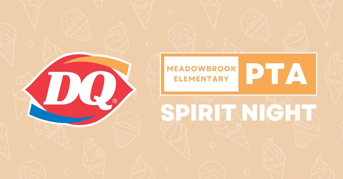 April DQ Spirit Night Fundraiser