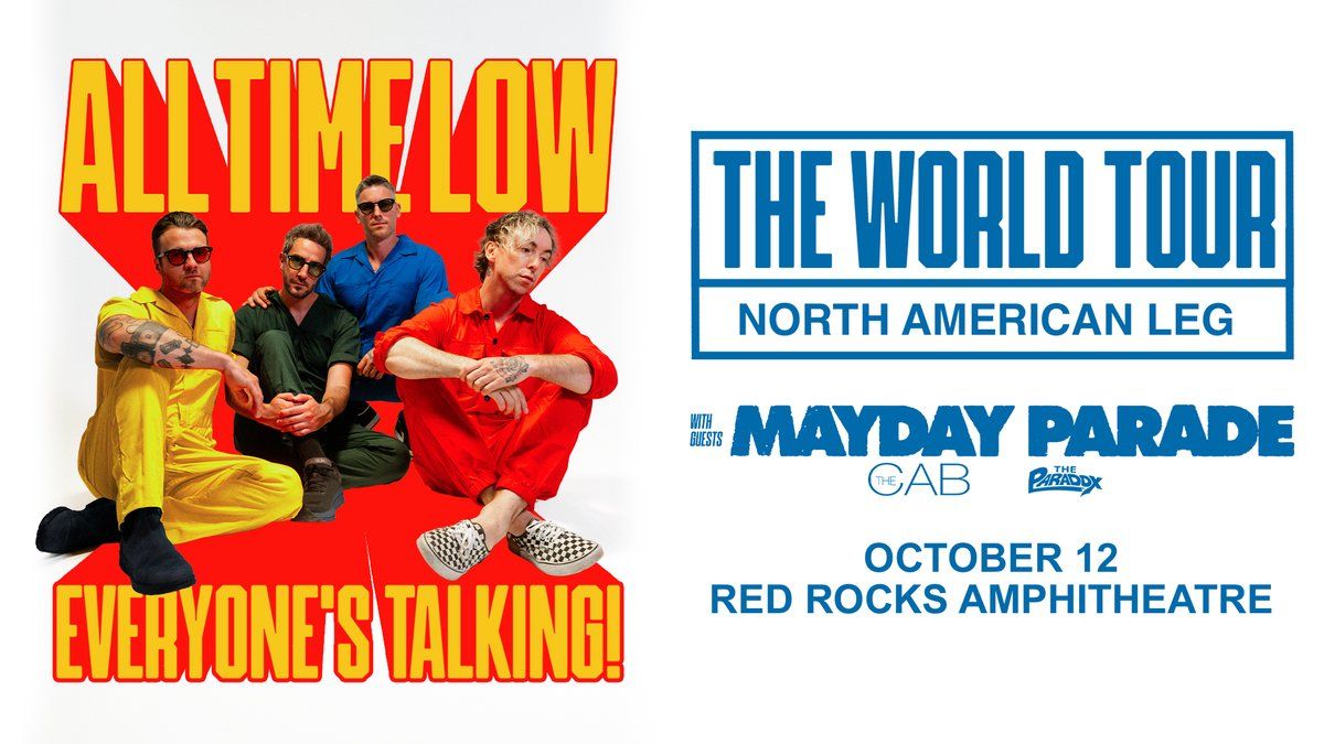 Parking All Time Low with Mayday Parade, The Cab, and The Paradox