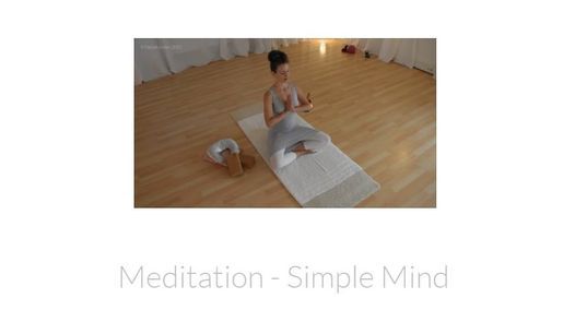 Meditation -  Simple Mind