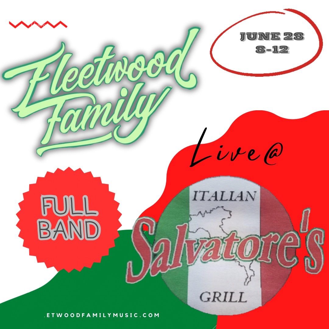 Fleetwood and Family bring the Full Band to Salvatore\u2019s 