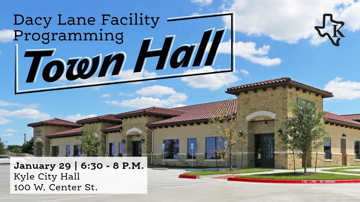 Dacy Lane Facility Programming Town Hall