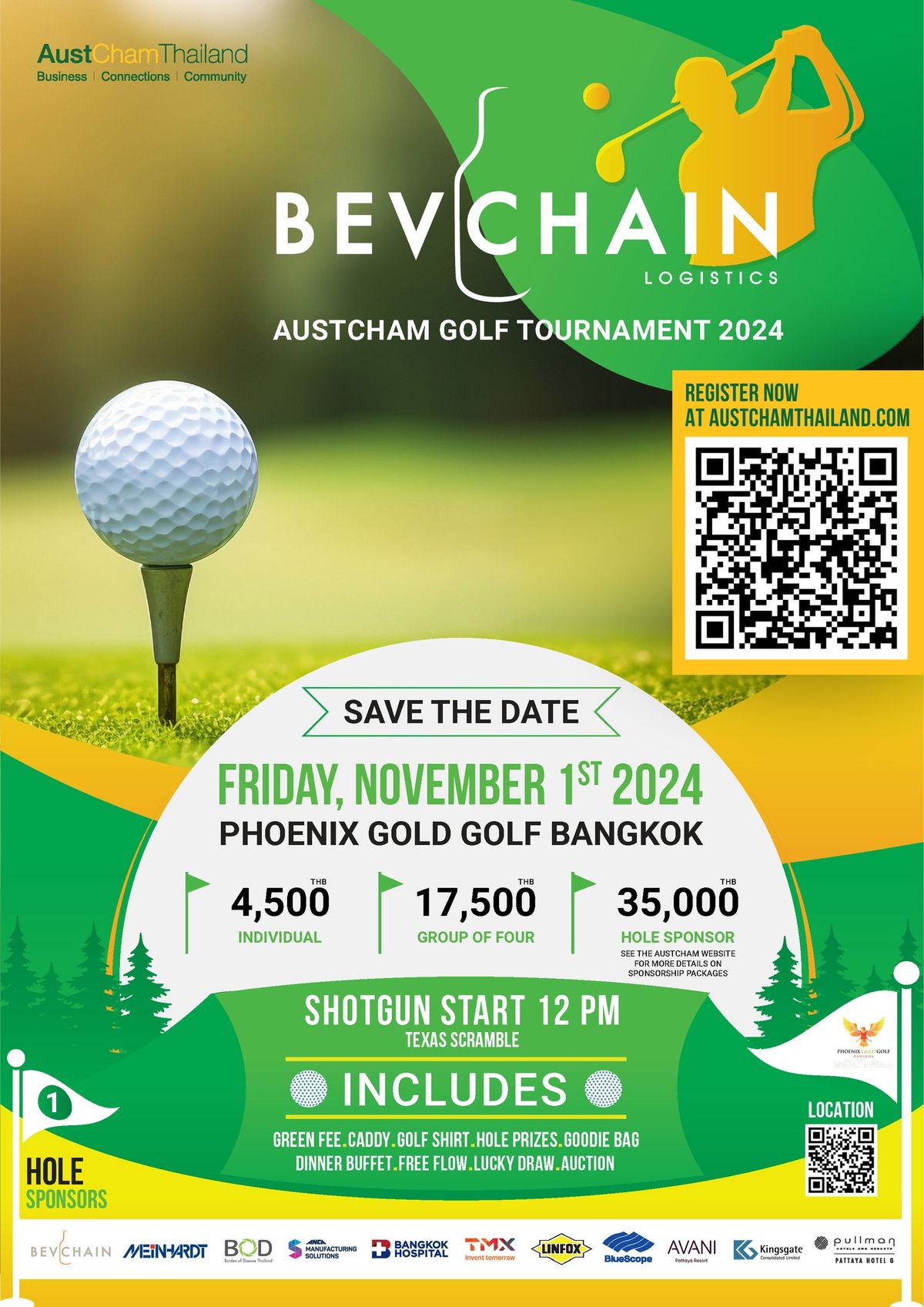 1 NOV - BevChain 2024 AustCham Golf Tournament 