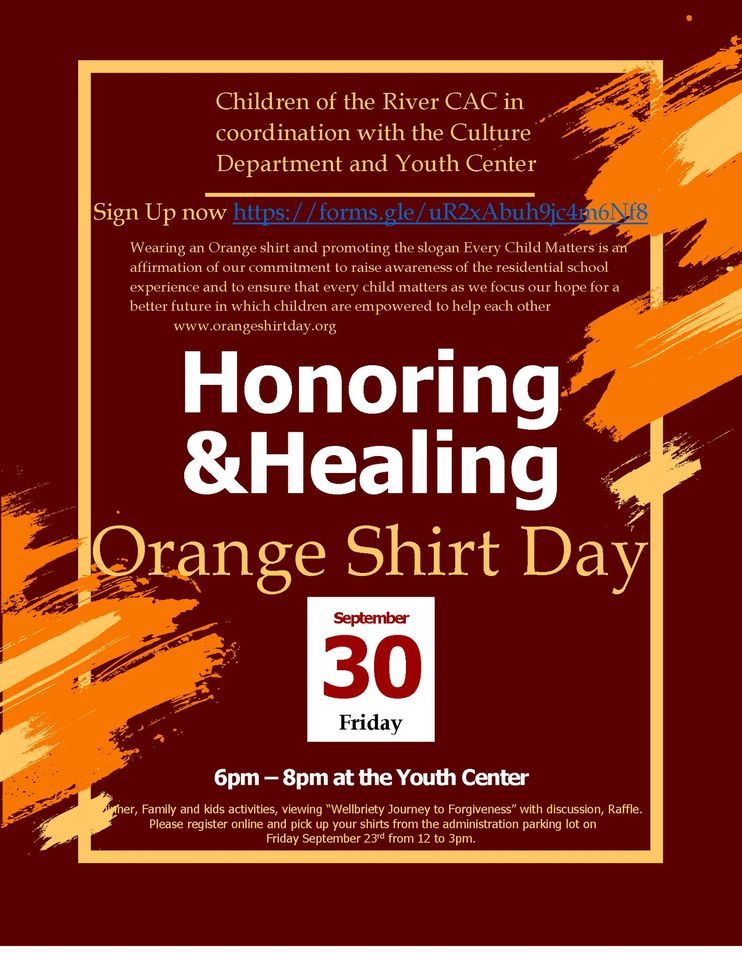 Orange Shirt Day Event, Puyallup Tribe's Little Wild Wolves Youth