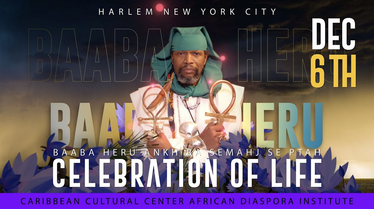Community Celebration of Life for Hru Ankh Ra Semaj Se Ptah