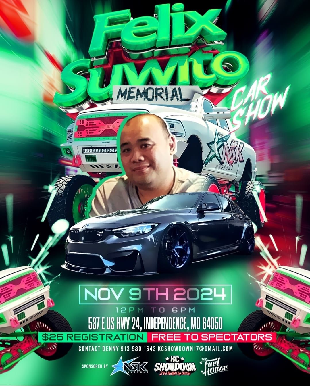 Felix Suwito Memorial Car show 