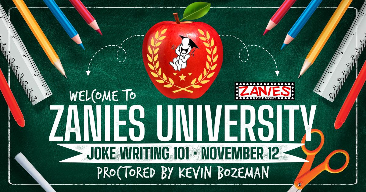 Zanies University: Joke Writing 101 at Zanies Rosemont