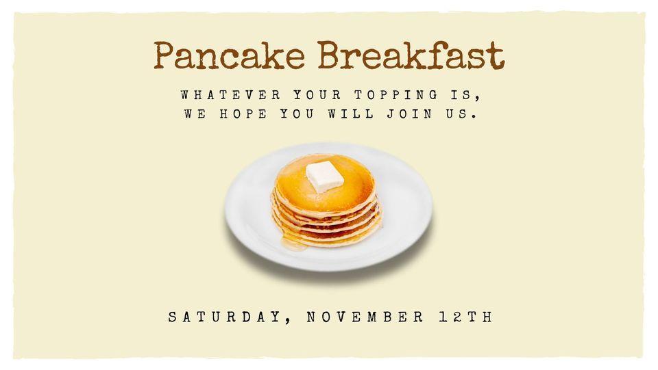 The Journey Home Annual Pancake Breakfast
